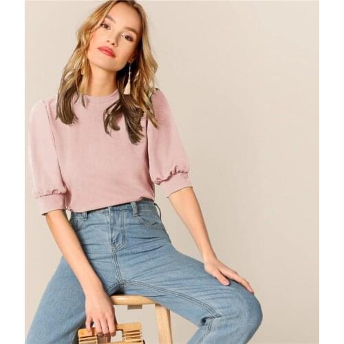 CJ.STAR Women's Plain T-shirts