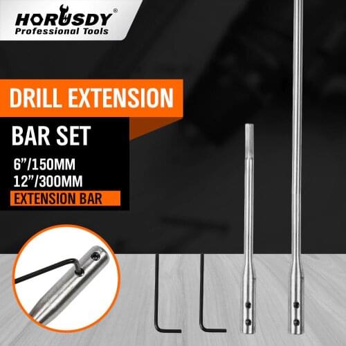 2Pcs Drill Bit Extension Bar 1/4" shank Extender Shaft Holder Extension Extender Screwdriver Extend Socket Bar Rod