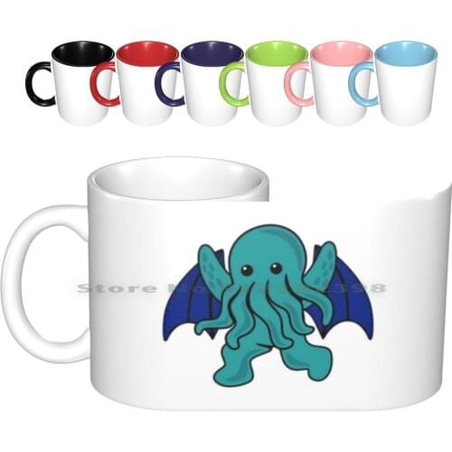 Cthulhu Ceramic Mugs Coffee Cups Milk Tea Mug Sigil Of The Gateway Necronomicon Chtulhu Cthulhu Satanic Satanic Evil Occult