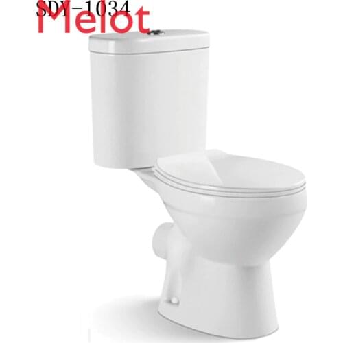Ceramic twyford ghana toilet bow bathroom wc two piece toilet with cheap price