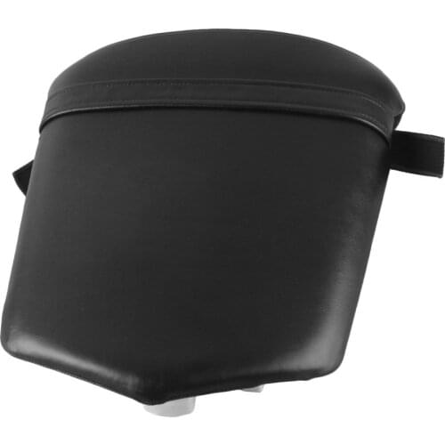 Motorcycle Soft Rear Back Cushion Passenger Seat Pillion Cover For Yamaha YZF R1 2000 2001 Black