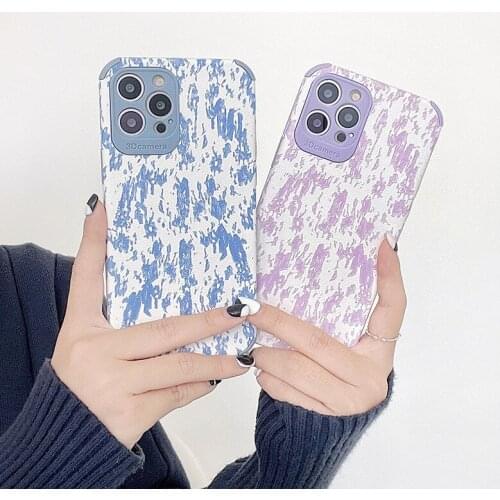 Ink Blue And Kaori Dress Purple Phone Case for iphone 12 11 pro xs max 8 7 plus x xr soft silicone phone cover