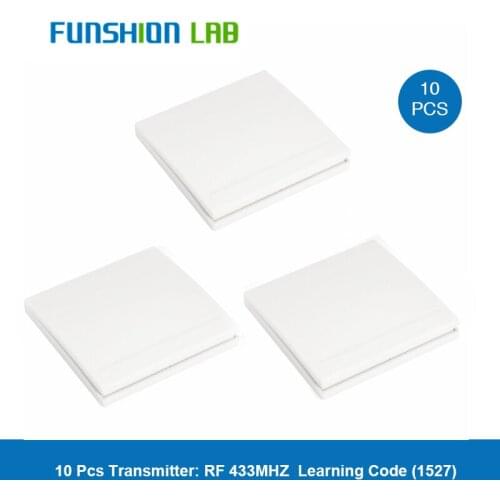 FUNSHION Wall Remote Control Switch 433Mhz Wireless RF Transmitter AC 220V 12V 100V 110V Receiver For Smart Home Lights Switches