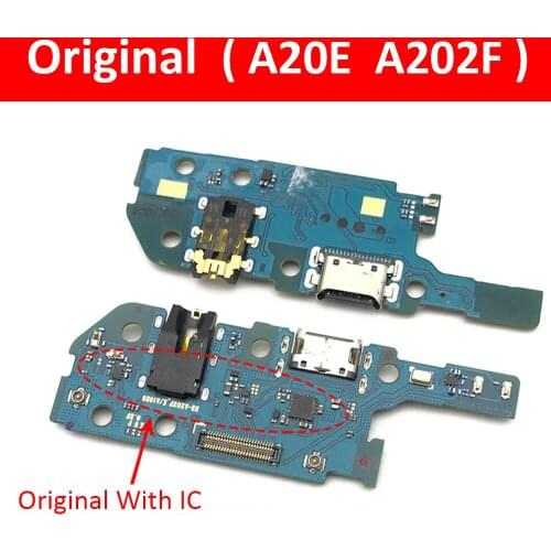 New Micro Dock Charger Connector Board USB Charging Port Flex Cable For Samsung Galaxy A20 A205F A205 A202F A202 USB Board