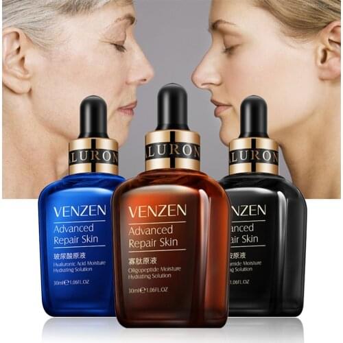 Whitening Anti Aging Collagen Liquid Essence Shrink Pores Hyaluronic Acid Liquid Serum Anti Wrinkle Moisturizing Face Skin Care