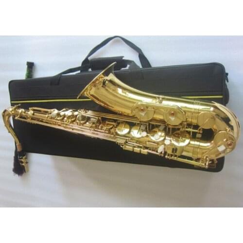 Professional New Musical Instruments Brand Tenor Bb Tenor Saxophone playing Gold Tenor sax With Mouthpiece Cases