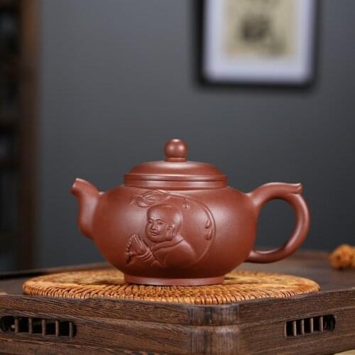 Factory direct sale wholesale Xu Yiquan manual undressed ore to Buddha pot bottom groove qing popular hot style on sale