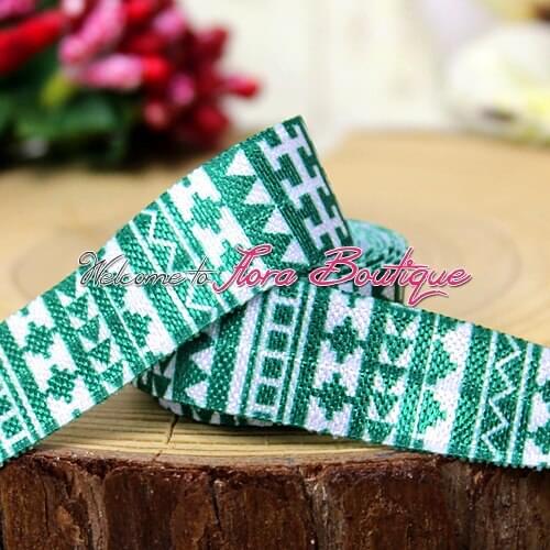 FLRA FOE Christmas fold over elastic