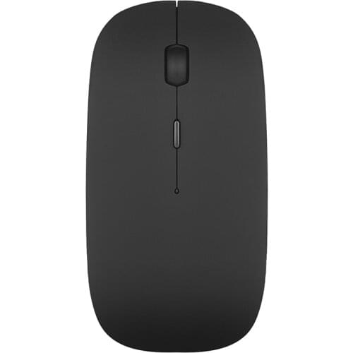 LED Wireless Mouse, Rechargeable Slim Silent Mouse 2.4G Portable Mobile Optical Office Mouse for Notebook, PC, Laptop, Computer
