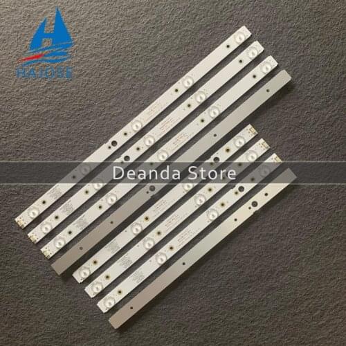 LED backlight strip FOR LG 43"TV CRH-A4330300104L6CNRev1.0 CRH-A4330300105R6CNRev1.0 LED 43UG620V 43UJ620V 43UJ6200-UA
