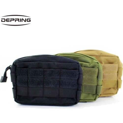 Tactical Outdoor Sport Mens Military Molle Pouch Utility EDC Tools Pouch Organizer Medical Waist Bag Phone Holder Case