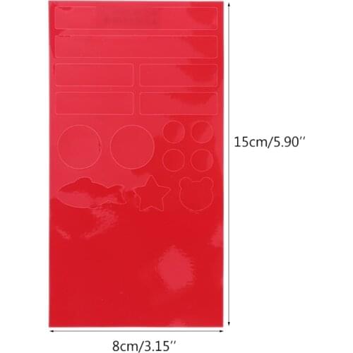 Waterproof Car Paint Scratches Stickers Sticky Notes Quick Cover Firmly Scar Paste White Black Red Silver Grey Color T3EF