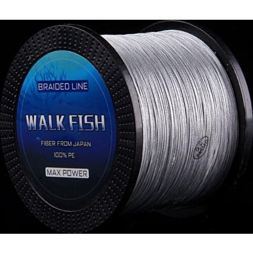 WALK FISH 500M Braided Fishing Line 8 Strands Japan PE Fishing Line Multifilament Braided Line Saltwater 22-78LB