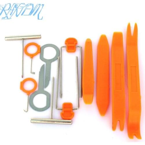 12pcs Car Radio Door Clip Panel Kit For Land Rover LR4 LR3 LR2 Range Rover Evoque Defender Discovery Freelander