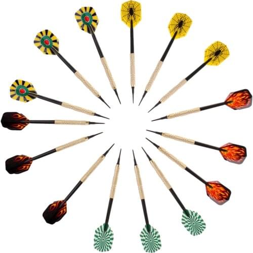 15 Pieces Safety Soft Tip Darts Extra Tips Set for Electronic Soft