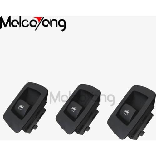 3PCS 61316945874 Black Window Lifter Switch Front left or right For BMW E53 E71 E72 E83 E90 E91 316i 318i 320i K.M