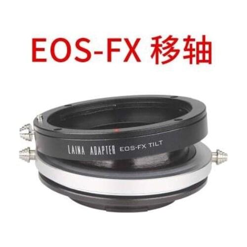 EOS-FX tilt lens adapter for canon eos ef efs Lens to Fujifilm FX XE3/XE1/XH1/XA7/XA10/xt10 xt30 xpro2 xt4 xt100 camera