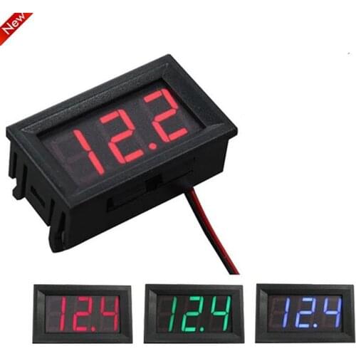 Ammeter DC 100V 10A Panel Amp Volt Voltage Current Meter Tester Blue Red Dual LED Display Mini Digital Voltmeter