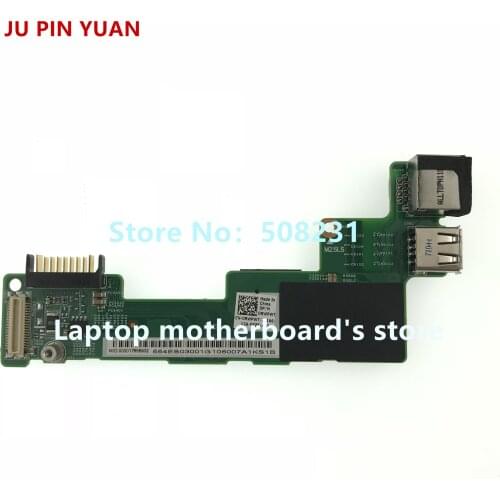 JU PIN YUAN CN-0RWPWT 0RWPWT RWPWT For Dell Vostro 3400 V3400 USB Ethernet Charger LAN Board 48.4ES03.011