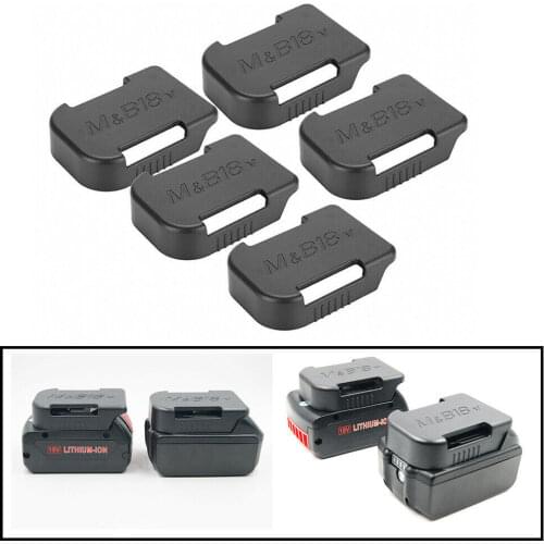 Battery Storage Holder Mounts Shelf Rack Slot For makita BL1820/30/40/50 18V and for bosch 18V(5pcs /lot)