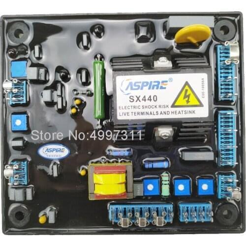 Chinese Own Factory ! Best Quality Genset Spare Parts Automatic Voltage Regulator AVR SX440 For Diesel Generator