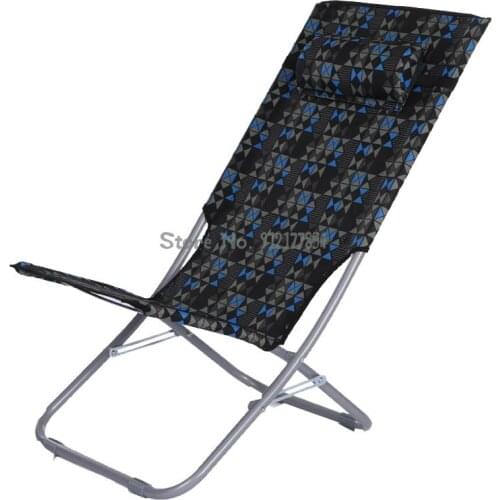 Office Extended Lounge Chair Folding Lunch Break Small Ultra Light Comfortable Single Balcony Home Lazy Back Sleeping Chair