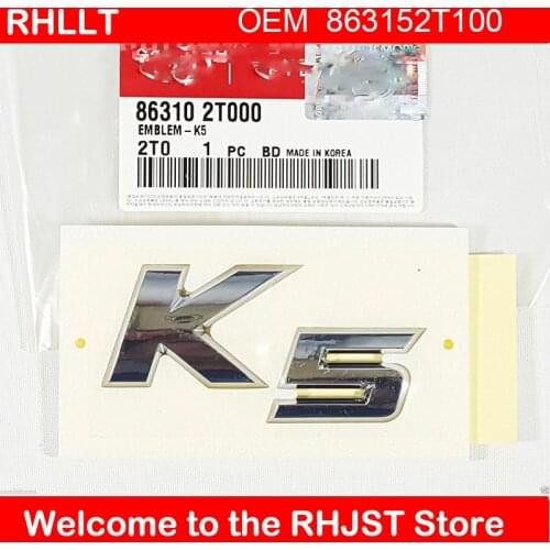 Genuine LOGD 863102T000 K5 Emblem - Trunk Emblem Badge For Kia Optima