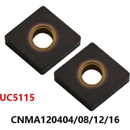 External Carbide Inserts CNMA CNMA1204 CNMA120404 CNMA120408 CNMA120412 CNMA120416 UC5115 UC5105 Turning Lathe Tools Cutter