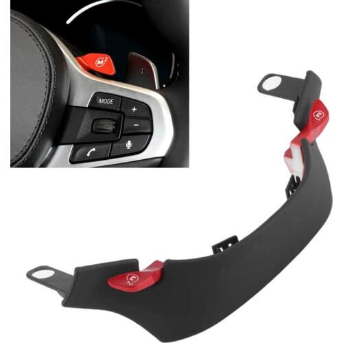 Steering Wheel Trims for M Sport Style M1/M2 Button Fit for BMW G20/G21/G30/G31/X3 G01/ X5 G05 ABS+NAPPA Car Interior Decoration