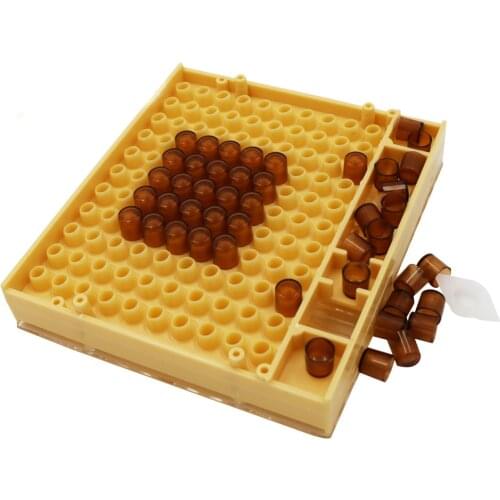 1 Sets Beekeeping Tools Equipment Set Queen Rearing System Cultivating Box 110pcs Plastic Bee Cell Cups Queen Cage