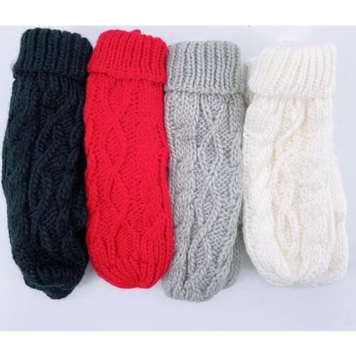 Warm Winter Gloves Women Mittens 5 Color Woman Ladies Lovely Knitted Gloves Girls Gift