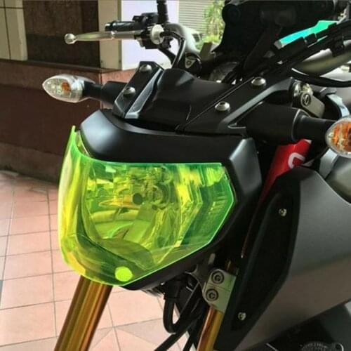 For YAMAHA MT 09 07 FZ MT07 MT09 FZ09 FZ07 Motorcycle Accessories Front Headlight Screen Guard Lens Cover Shield Protector