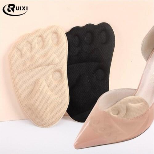 Useful Sole High Heel Foot Cushions Forefoot Anti-Slip Insole Breathable ShoesWomen Protection Foot Pad Soft Insert Foot Care