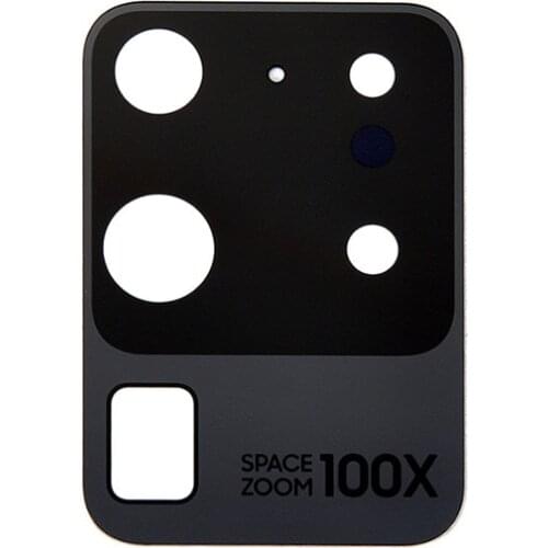 S20Ultra Lens For Samsung Galaxy S20 Ultra 5G Original Camera Glass Lens Phone Housing Back Cover Replace Repair Parts + Glue