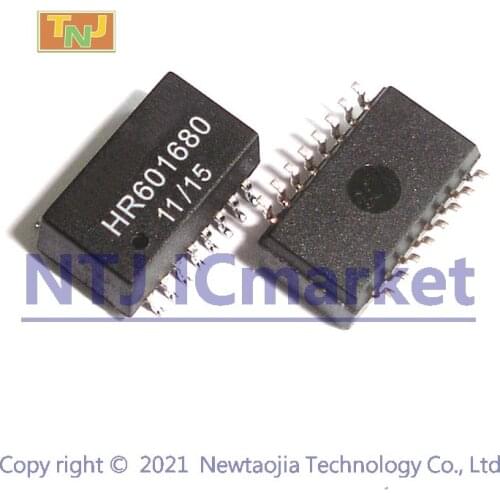 5 PCS HR601680 SOP-16 HANRUN Network transformer NEW