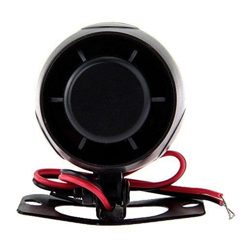 Siren Reminder ble Alarm 120dB 12V for Car Alarms Auto Universal Bike Black