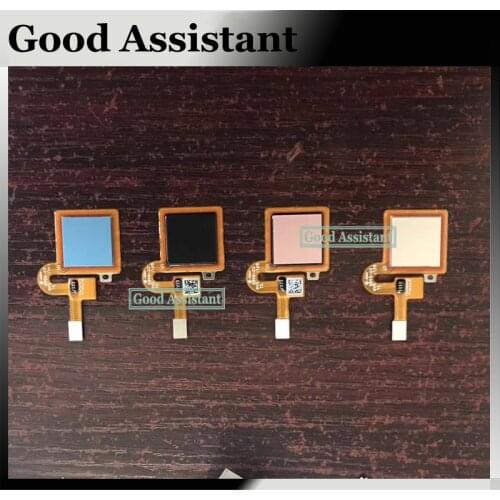 Gold/Blue/Rose Gold/Black Fingerprint Scanner For Xiaomi Redmi 5 Plus Touch Sensor ID Home Button Return Assembly Flex Cable