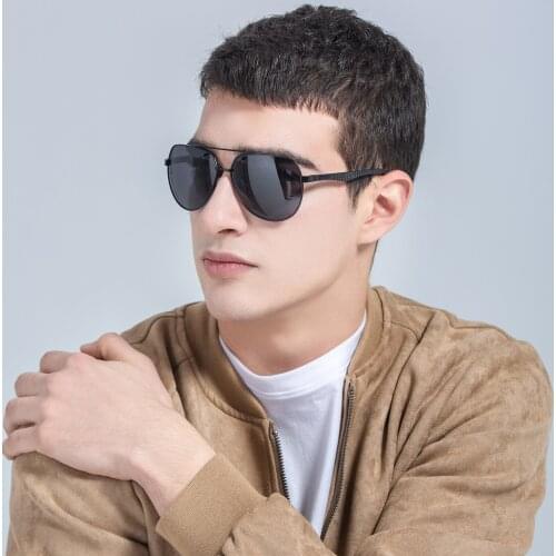 NEW STANDING Design Pilot Mens Sunglasses Fashion Polarized Sun Glasses Women Metal Eyewear Shades Male Oculos De Sol UV400