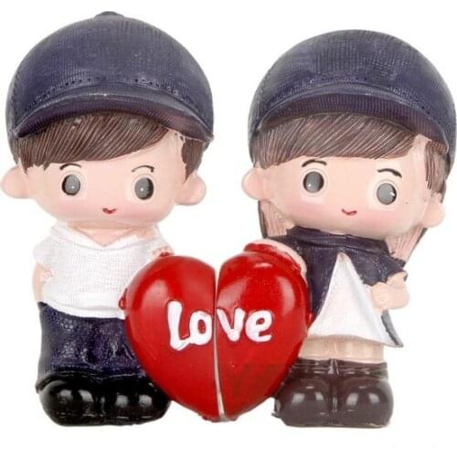 Modern Half Of My Heart Decorative Figurine trinket baratija حلية орнаментальный