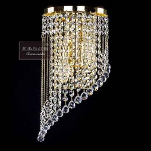 Led crystal wall lamp Wall lights luminaria home lighting living room modern WALL light lampshade for bathroom