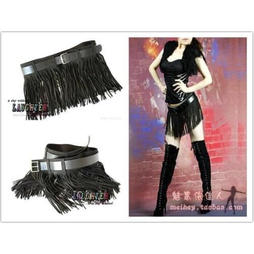 Women Wide Belt Flower Hollow Out tassels PU Leather Vintage Waist Belts for Women 6cm Width 2017 Fashion