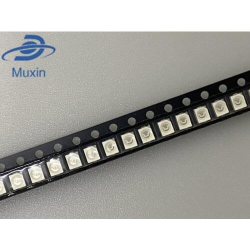 200PCS SMD Led 200pcs 3528/1210 Orange/amber Smd/smt Plcc-2 High Quality Ultra Bright Light-emitting Diodes