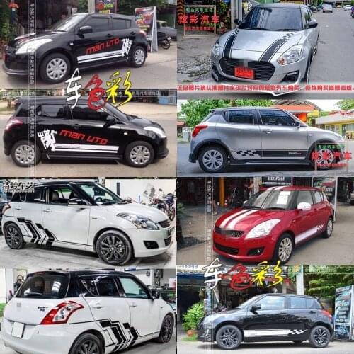 Car stickers FOR Suzuki Swift appearance modification custom fashion sports decal film