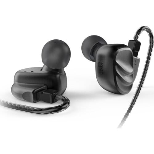 BQEYZ KC2 2BA+2DD Hybrid In Ear Earphones Earbud HIFI Bass DJ Monito Running Sport Earphone Earplug Headset Earbud With Mic