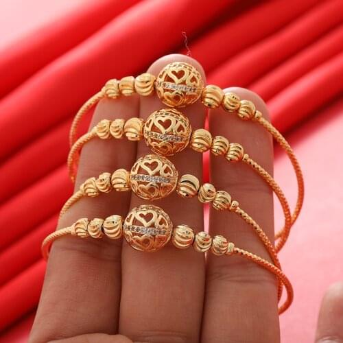 4Pieces Bracelet for Women Dubai Bangles Ethiopian Bangles African Jewelry Arab Middle East