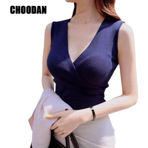 CHOODAN Knitted Blouses