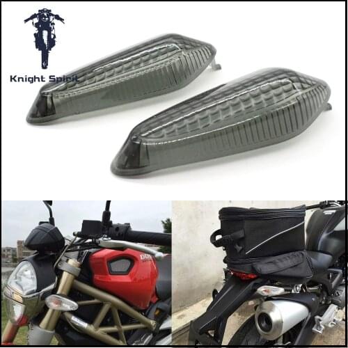 For DUCATI Hypermotard 820/ Hyperstrada 821 2013 2014 2015 Motorcycle Front/Rear Turn Signal Indicator Lamp Lens