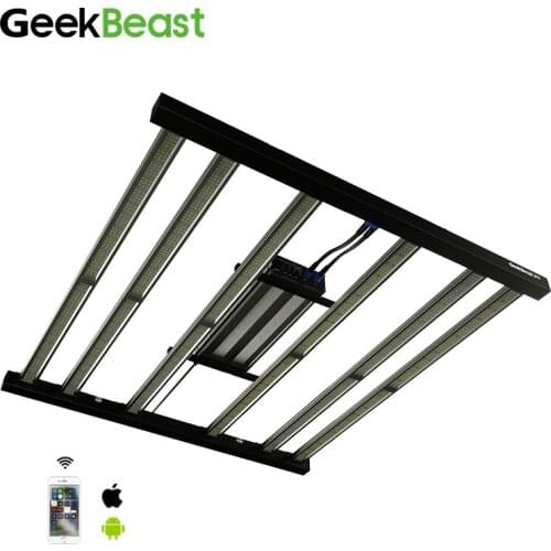 Geeklight 630w geekbeast pro led grow light lm301b/h evenly ppfd grow lights for indoor growbox ARIA