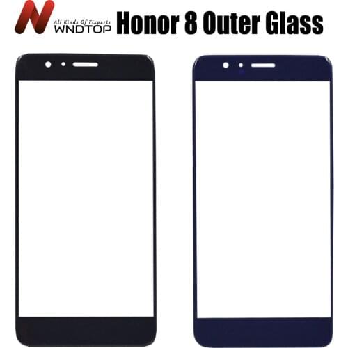Honor 8 Pro Front Glass Lens Huawei V9 Outer Glass Replacement For 5.2" Huawei Honor 8 FRD-L19 FRD-L09 Outer Glass Replacement