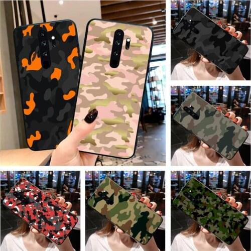 Camouflage Pattern Camo military Army Phone Case for Redmi 9A 8A 7 6 6A Note 10 9 8 8T Pro Max Redmi 9 K20 K30 Pro